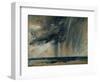 Rainstorm over the Sea, C.1824-28 (Oil on Paper Laid on Canvas)-John Constable-Framed Premium Giclee Print