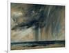 Rainstorm over the Sea, C.1824-28 (Oil on Paper Laid on Canvas)-John Constable-Framed Giclee Print