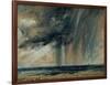 Rainstorm over the Sea, C.1824-28 (Oil on Paper Laid on Canvas)-John Constable-Framed Giclee Print