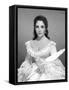 RAINTREE COUNTY, 1957 directed by EDWARD DMYTRYK Elizabeth Taylor (b/w photo)-null-Framed Stretched Canvas