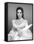 RAINTREE COUNTY, 1957 directed by EDWARD DMYTRYK Elizabeth Taylor (b/w photo)-null-Framed Stretched Canvas