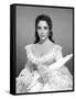 RAINTREE COUNTY, 1957 directed by EDWARD DMYTRYK Elizabeth Taylor (b/w photo)-null-Framed Stretched Canvas