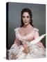 RAINTREE COUNTY, 1957 directed by EDWARD DMYTRYK Elizabeth Taylor (photo)-null-Stretched Canvas