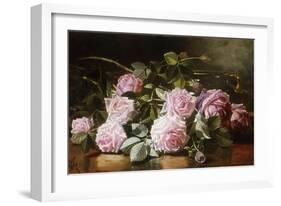 Rainwashed Roses, 1898-Edward Chalmers Leavitt-Framed Giclee Print