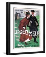 Rainwear from Mele-Leopoldo Metlicovitz-Framed Art Print