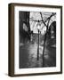 Rainy Beacon Hill St at Dusk During Series of Boston Stranglings-Art Rickerby-Framed Photographic Print