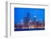 Rainy Chicago Lakefront Blues-Steve Gadomski-Framed Photographic Print