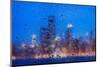 Rainy Chicago Lakefront Blues-Steve Gadomski-Mounted Photographic Print