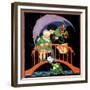 Rainy Day - Child Life-Hazel Frazee-Framed Giclee Print