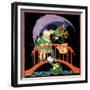 Rainy Day - Child Life-Hazel Frazee-Framed Giclee Print