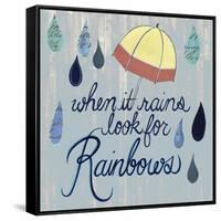 Rainy Day I-Grace Popp-Framed Stretched Canvas