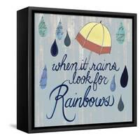 Rainy Day I-Grace Popp-Framed Stretched Canvas