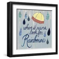 Rainy Day I-Grace Popp-Framed Art Print