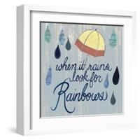 Rainy Day I-Grace Popp-Framed Art Print