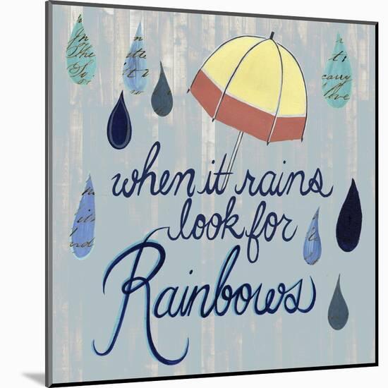 Rainy Day I-Grace Popp-Mounted Art Print