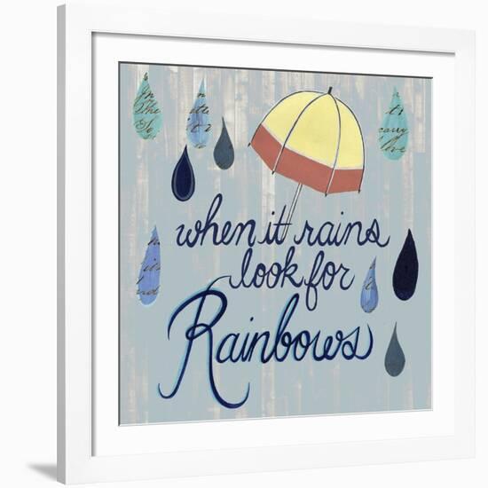 Rainy Day I-Grace Popp-Framed Art Print