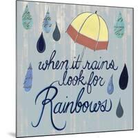 Rainy Day I-Grace Popp-Mounted Art Print