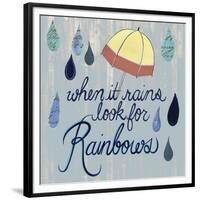 Rainy Day I-Grace Popp-Framed Premium Giclee Print