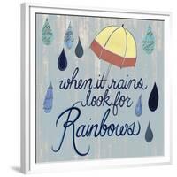 Rainy Day I-Grace Popp-Framed Premium Giclee Print