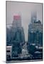Rainy Day on 42nd Street NYC-null-Mounted Poster