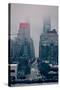 Rainy Day on 42nd Street NYC-null-Stretched Canvas