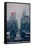 Rainy Day on 42nd Street NYC-null-Framed Stretched Canvas