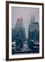 Rainy Day on 42nd Street NYC-null-Framed Photo