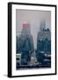 Rainy Day on 42nd Street NYC-null-Framed Photo