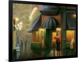 Rainy Day Pub-Leo Stans-Framed Art Print