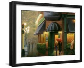 Rainy Day Pub-Leo Stans-Framed Art Print