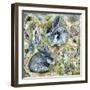 Rainy Day Rabbits-Wyanne-Framed Giclee Print