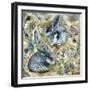 Rainy Day Rabbits-Wyanne-Framed Giclee Print