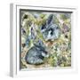 Rainy Day Rabbits-Wyanne-Framed Giclee Print