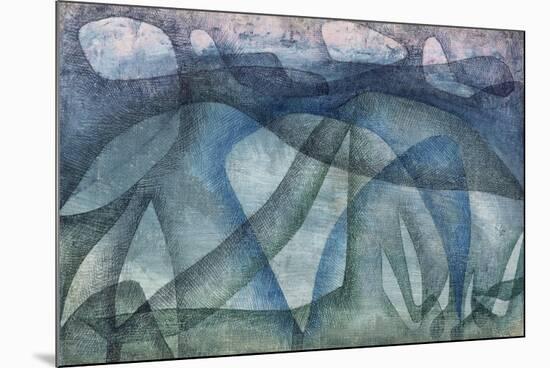 Rainy Day; Regentag-Paul Klee-Mounted Giclee Print