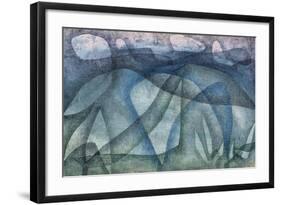 Rainy Day; Regentag-Paul Klee-Framed Giclee Print