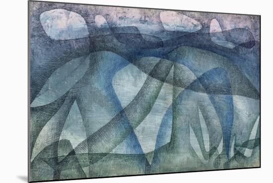 Rainy Day; Regentag-Paul Klee-Mounted Giclee Print