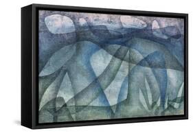 Rainy Day; Regentag-Paul Klee-Framed Stretched Canvas