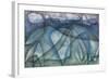 Rainy Day; Regentag-Paul Klee-Framed Premium Giclee Print