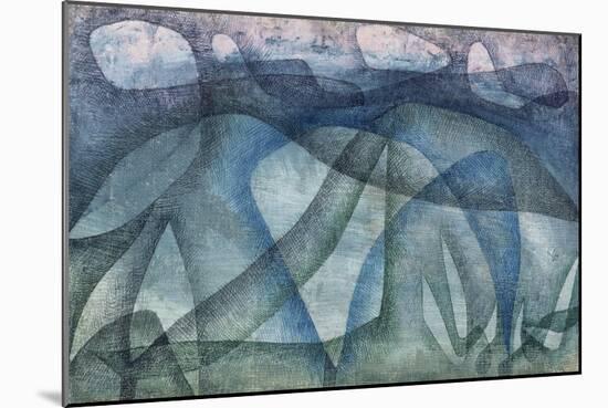 Rainy Day; Regentag-Paul Klee-Mounted Giclee Print