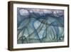 Rainy Day; Regentag-Paul Klee-Framed Premium Giclee Print