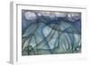 Rainy Day; Regentag-Paul Klee-Framed Premium Giclee Print