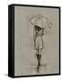 Rainy Day Rendezvous I-Ethan Harper-Framed Stretched Canvas
