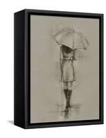 Rainy Day Rendezvous I-Ethan Harper-Framed Stretched Canvas