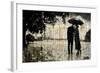 Rainy Day Rendezvous-Loui Jover-Framed Art Print