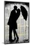 Rainy Day Romantics-Loui Jover-Mounted Giclee Print