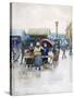 Rainy Day: the Fish Market, 1892-Maurice Brazil Prendergast-Stretched Canvas