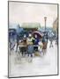 Rainy Day: The Fish Market-Maurice Brazil Prendergast-Mounted Giclee Print