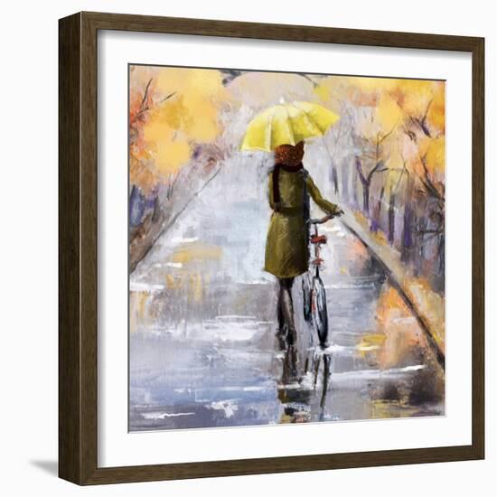 Rainy Day-Boho Hue Studio-Framed Art Print