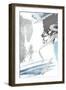 Rainy Dream-On Rei-Framed Art Print