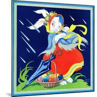 Rainy Easter Greetings - Child Life-Matilda Breuer-Mounted Giclee Print